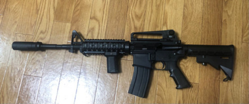 M4M1 RAS ガスブローバック  エアガン サプレッサー付き  サバゲー