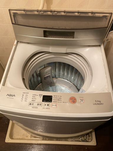 ハイアール　AQUA 5kg 洗濯機