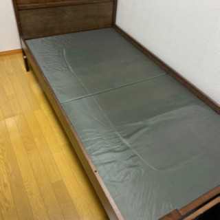【ネット決済】コンセント付きシングルベッド