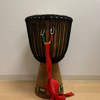 アフリカン ジャンベドラム (コートジボワール製)& ケース アフリカン ジャンベドラム (コートジボワール製)& ケース