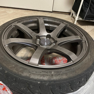 ENKEI 235/40R17タイヤ付きホイール 2本セット 手渡し限定