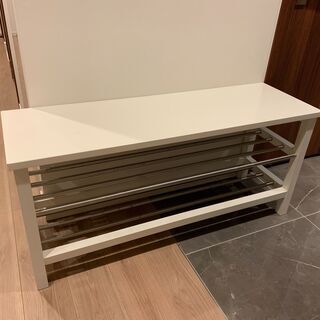 IKEA Bench Tjusig white