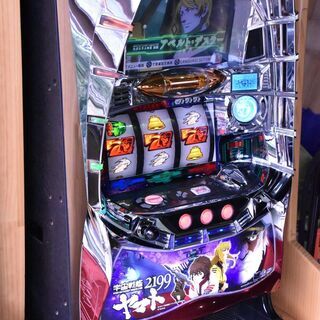 【名機】★パチスロ宇宙戦艦ヤマト2199／ZX★サミー★人気アニメ★美品★実機★パチスロ★スロット★