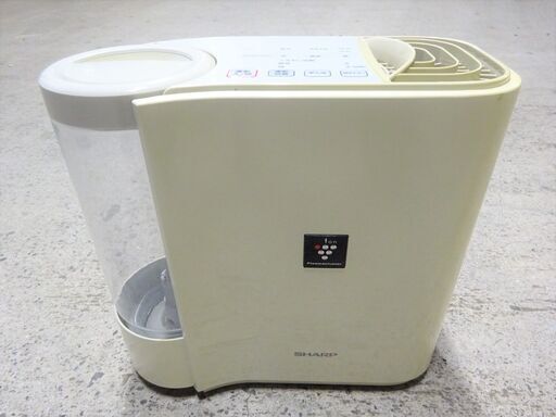 シャープ 気化式加湿器 高濃度プラズマクラスター7000搭載 HV-D30-W