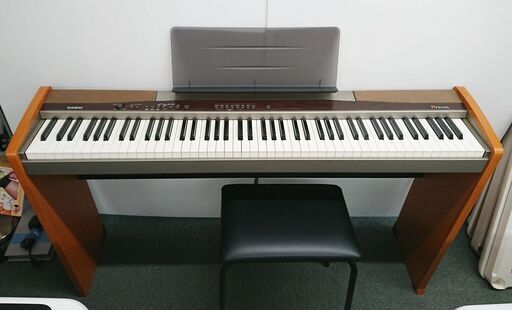 J0001　電子ピアノ　カシオ　プリヴィア　PX-100 　簡易イス付き   中古　美品レベル