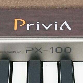 J0001　電子ピアノ　カシオ　プリヴィア　PX-100 　簡易イス付き   中古　美品レベル J0001 電子ピアノ カシオ プリヴィア PX-100 簡易イス付き 中古 美品レベル