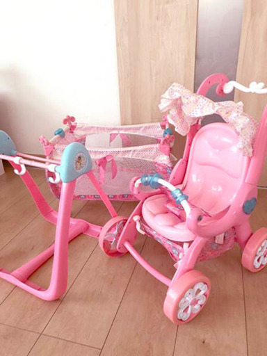 綺麗さ物件 ウォルトディズニー チャイルド腰掛け 乳母車 組 Whirledpies Com
