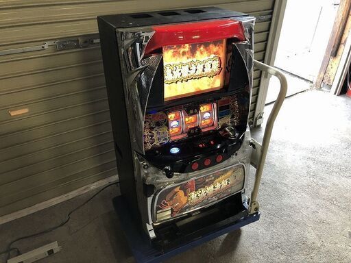 ★動作〇★ パチスロ 実機 ABILIT 鬼浜爆走紅蓮隊 爆音烈士編 コイン不要