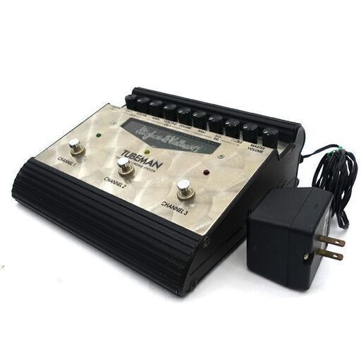 Hughes\u0026Kettner TUBEMAN 3chプリアンプ 動作確認済み ライブ レコーディング 宅録 (0220350150)