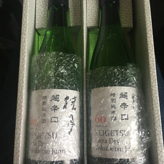 日本酒　KEIGETSU 超辛口　2本