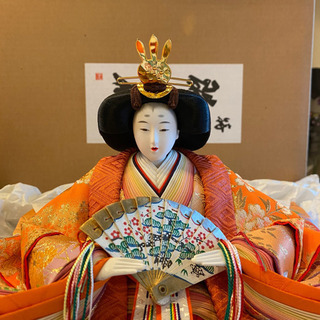 値下げ】秀月雛人形 二段