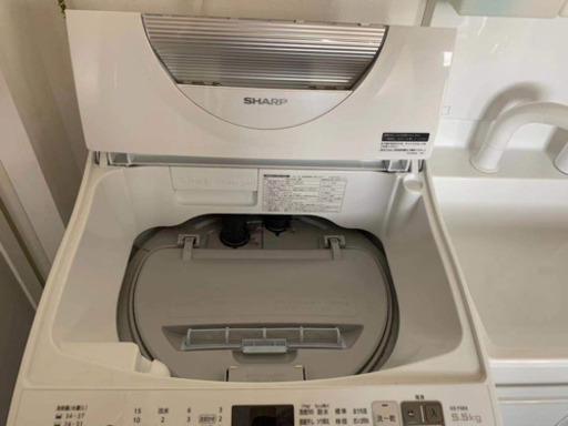 シャープ　縦型洗濯機　2019年製　ES-T5E6 5.5kg