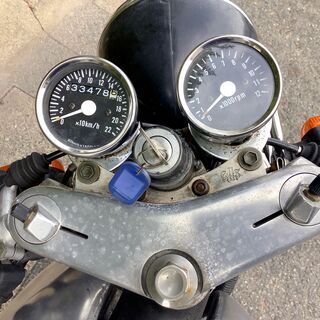 SR400　カフェ　レーサー　絶好調　1JR　1992年式　距離不明　アルミタンク　キャブ SR400 カフェ レーサー 絶好調 1JR 1992年式 距離不明 アルミタンク キャブ