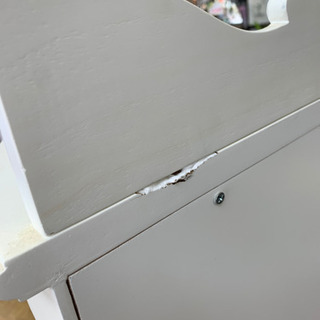 アンティーク調 ロココStyle コレクションケース キャビネット ダウンライト 背面鏡