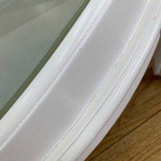 アンティーク調 ロココStyle コレクションケース キャビネット ダウンライト 背面鏡