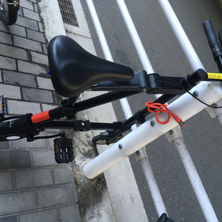 【ネット決済・配送可】折りたたみ自転車8インチ