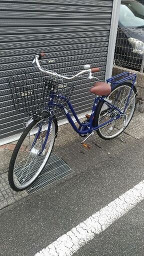 27インチ 自転車  6段変速機能付