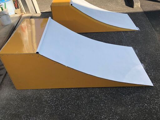 その他 スケボー用スロープ台 （手作り1台）