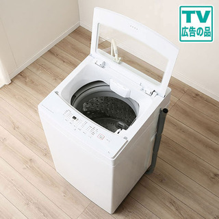 1人暮らしにぴったり】6kg 全自動洗濯機 - 家具