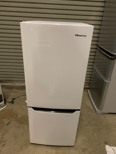 s0128-6 ハイセンス　2ドア冷凍冷蔵庫　HR-D15C 150L 2018年製