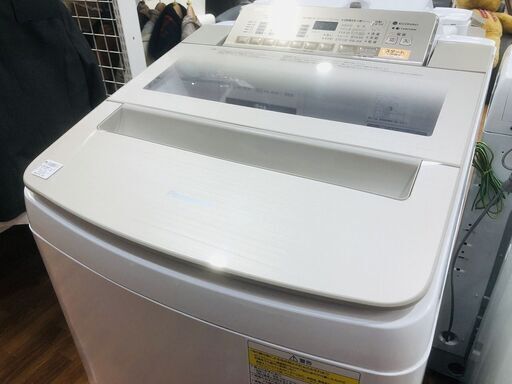 パナソニック　乾燥機能付洗濯機　8キロ入荷