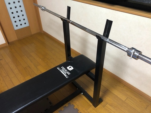 値下げしました！ファイティングロード、ダンベル、ベンチプレスセット