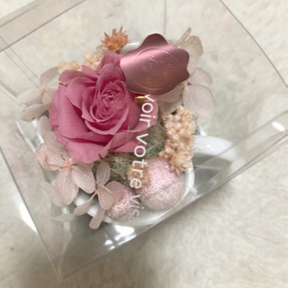 ドライフラワー入りハートマグ💐