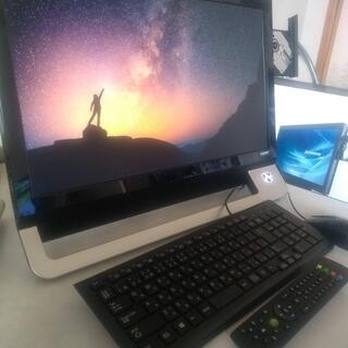 即使える!NEC 20㌅モニターセット/キーボード・マウス office2021