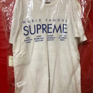 中古品‼️シュプリーム Tシャツ world famous Su...