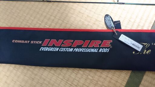【Evergreen】COMBATSTICK INSPIRE ICSS-64L（バス釣り竿）