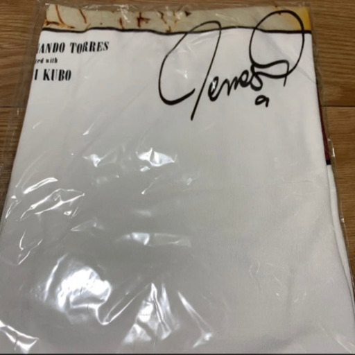 トーレス　サイン入り　記念tシャツ