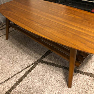 ローテーブル　ブラウン　105cm