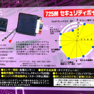 ホーネット725M+451M カーセキュリティ