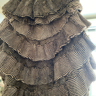 Sov Double Standard Clothing ラビットファー　ケープ　マント　ポンチョ　コート