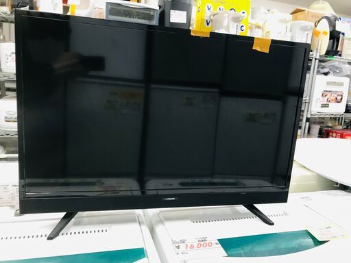 【リサイクルショップどりーむ荒田店】　6642　テレビ　MAXZEN　！高年式！　2019年製　32型　リモコン付き　説明書付き　【3カ月の保証付き】