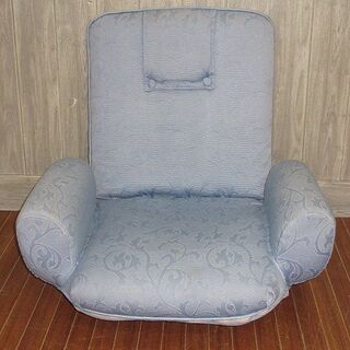 【ネット決済・配送可】stp-0558　回転式　座椅子　リクライ...