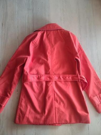 ☆美品☆コーチ☆COACH☆トレンチコートサイズXS/TP オレンジ