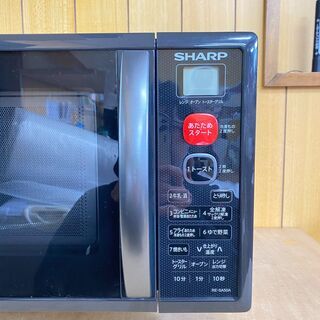シャープ SHARP オーブンレンジ RE-SA50A-B 2019年製 ブラック