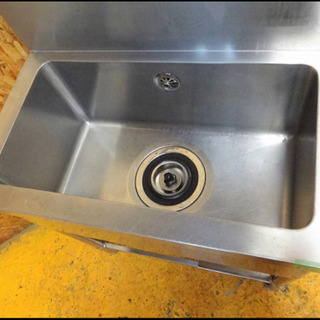 (196-0)業務用 ステンレス 1槽シンク W700D450H800BG150 中古品 流し台 厨房機器 飲食店 店舗 大阪府 196-0)業務用 ステンレス 1槽シンク W700D450H800BG150 中古品 流し台