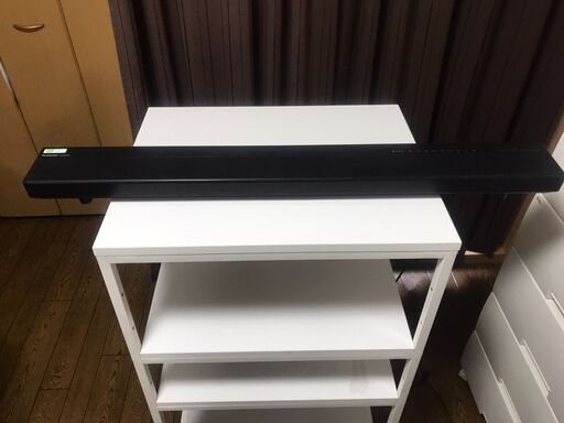 Panasonic シアターバー シルバー サブウーハー内蔵 SC-HTB170　黒