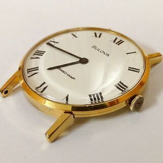 BULOVA ブローバ メンズ 手巻き 腕時計 LONGCHAMP ロンシャン ローマン文字盤 札幌 南12条店 BULOVA ブローバ メンズ 手巻き 腕時計 LONGCHAMP ロンシャン ローマン