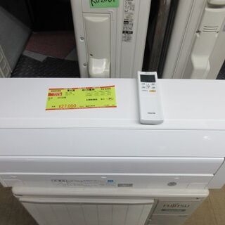 K02103 富士通 中古エアコン 主に6畳用 冷2.2kw／暖2.5kw