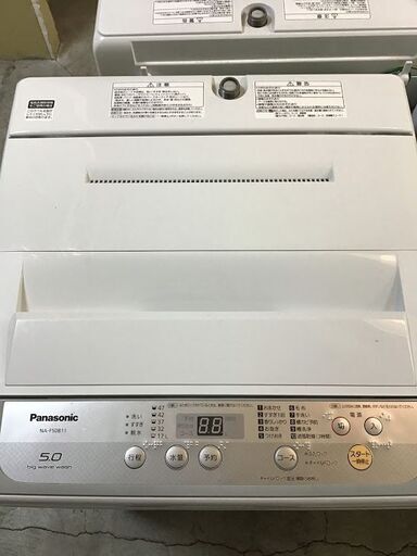 ✨特別SALE商品✨5K 洗濯機 2017年製 Panasonic NA-F50B11 中古家電