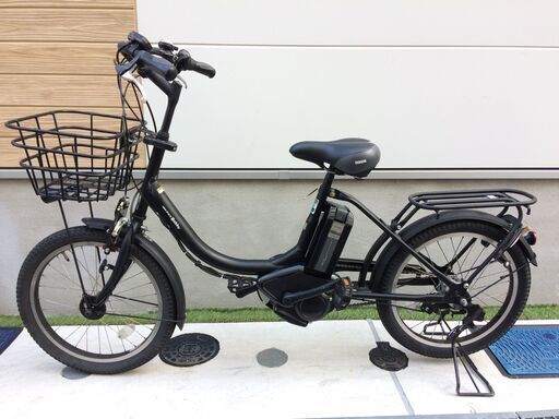 バッテリーほぼ新品！3人乗り！YAMAHA　ヤマハ　パスバビィ　 電動自転車　子供乗せ　20インチ 129⑦