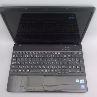 送料無料 ブラック 1台限定 ノートPC 中古良品 15.5型 SONY VPCEB28FJ 