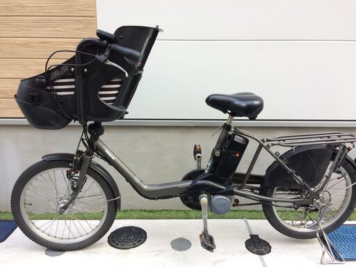 超良バッテリー！Panasonic　パナソニック　ギュットミニ2015　20インチ　電動自転車　子供乗せ　3人乗り 129⑨