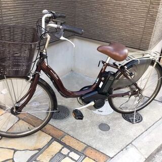 ヤマハ電動自転車 パス ナチュラ バッテリー100%