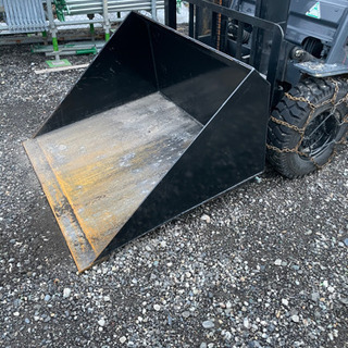 除雪バケット フォークリフト用 爪付き