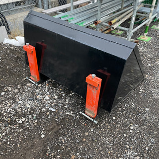 除雪バケット フォークリフト用 爪付き