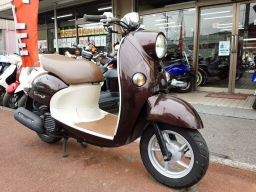NO.3672　ビーノ（ＶＩＮＯ）　水冷４サイクル　ＦＩ車　ブラウンメタリック　☆彡